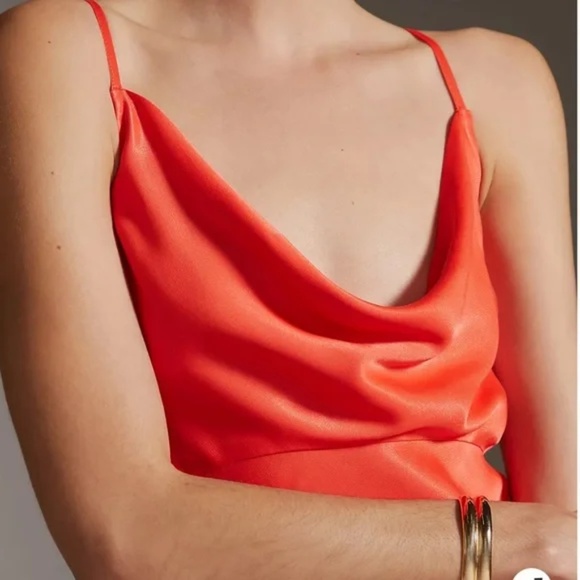 Anthropologie Elyse Slip Dress Size S - Picture 6 of 12